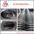 Bimetallic Conical Twin Screw Barrel/Screw Barrel For Plastic Extruder Machine